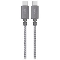 Кабель USB Type-C Moshi Integra USB-C to USB-C Cable Titanium Gray 2 m (99MO084212)