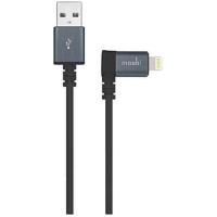 Кабель Lightning Moshi Lightning to USB Cable 90-degree Black (1.5 m) (99MO023043)