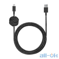 Кабель Lightning NATIVE UNION Night Cable Lightning Cosmoc Black 3m (NCABLE-KV-L-CS-BLK)