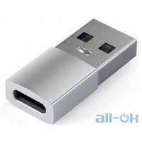 Адаптер USB Type-C Satechi USB to USB-C Silver (ST-TAUCS)