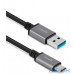 Кабель Moshi USB-C to USB Cable Black (99MO084002) — інтернет магазин All-Ok. фото 1