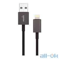 Кабель Moshi Lightning to USB Cable Black (1 m) (99MO023006)