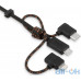 Кабель Moshi 3-in-1 Universal Charging Cable Metro Black (99MO023047) — інтернет магазин All-Ok. фото 1