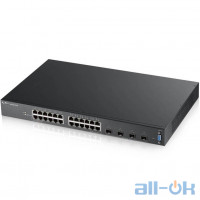 Комутатор керований 2-го рівня ZyXEL XGS2210-28 (XGS2210-28-EU0101F) UA UCRF 