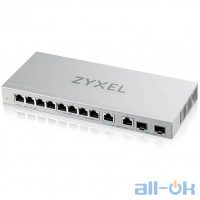 Комутатор некерований ZyXEL XGS1010-12 (XGS1010-12-ZZ0101F) UA UCRF 