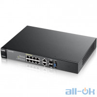 Комутатор керований 2-го рівня ZyXEL GS2210-8HP UA UCRF 