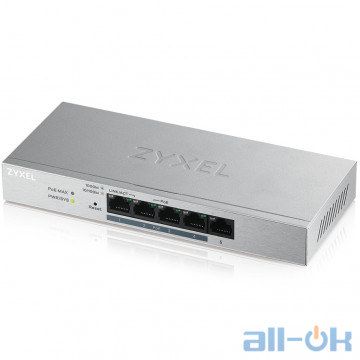 Комутатор Smart ZyXEL GS1200-5HP v2 (GS1200-5HPV2-EU0101F) UA UCRF
