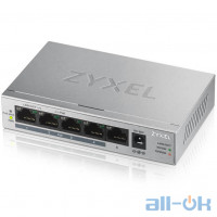 Комутатор некерований ZyXEL GS1005HP (GS1005HP-EU0101F) UA UCRF