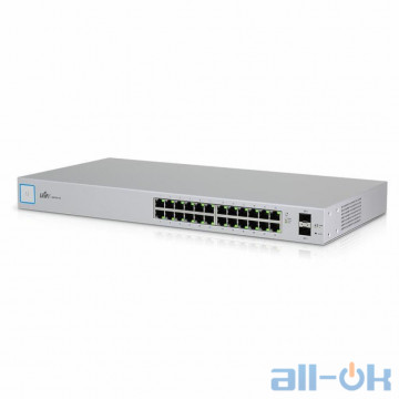 Комутатор керований Ubiquiti UniFi Switch 24 (US-24) UA UCRF