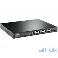 Комутатор керований 2 рівня TP-Link T2600G-28MPS UA UCRF