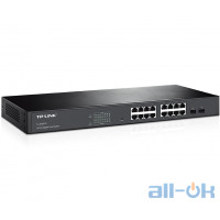 Комутатор керований рівня 2 TP-Link T1600G-18TS (TL-SG2216) UA UCRF