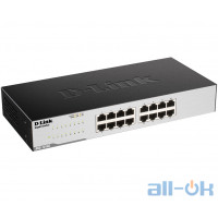 Комутатор некерований D-Link DGS-1016C UA UCRF