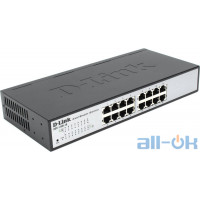 Комутатор керований рівня 2 D-Link DES-1100-16 UA UCRF