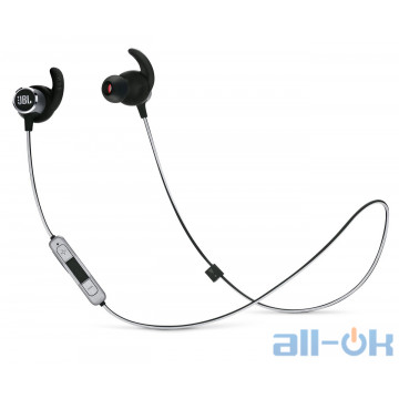 Навушники з мікрофоном  JBL Reflect Mini Black (REFLECTMINIBTBLK) UA UCRF