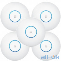 Точка доступу Ubiquiti UniFi AC LR AP 5-Pack (UAP-AC-LR-5)