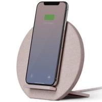 Бездротовий ЗП для мобільних телефонів NATIVE UNION Dock Wireless Charger Fabric Rose (DOCK-WL-FB-ROSE)