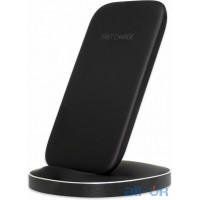 Бездротовий зарядний пристрій Qitech Wireless Stand Qitech Wireless Stand Black (QT-Stand2bk)
