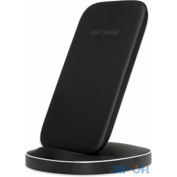 Бездротовий зарядний пристрій Qitech Wireless Stand Qitech Wireless Stand Black (QT-Stand2bk)