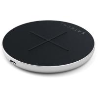 Бездротовий зарядний пристрій Satechi Aluminum Fast Wireless Charger Silver (ST-IWCBS)