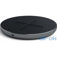 Бездротовий зарядний пристрій Satechi Aluminum Fast Wireless Charger Space Grey (ST-IWCBM)