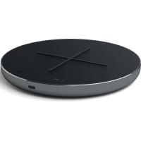 Бездротовий зарядний пристрій Satechi Aluminum Fast Wireless Charger Space Grey (ST-IWCBM)
