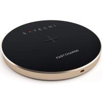 Бездротовий ЗП для мобільних телефонів Satechi Wireless Charging Pad Gold (ST-WCPG)