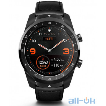 Смарт-годинник Mobvoi TicWatch Pro 2020 Shadow Black (MBV-TWP2020-BLK)
