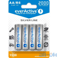 Акумулятор everActive AA/HR06 Ni-MH 2000mAh EVHRL6-2000 BL 4 шт.