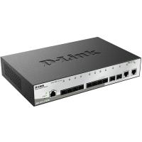 Комутатор керований 2-го рівня D-Link DGS-1210-12TS/ME UA UCRF
