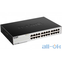 Комутатор некерований D-Link DGS-1024C UA UCRF