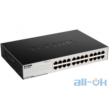 Комутатор некерований D-Link DGS-1024C UA UCRF