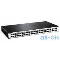Комутатор керований рівня 2 D-Link DES-1210-52 UA UCRF
