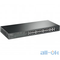 Комутатор керований 2-го рівня TP-Link T1500-28PCT UA UCRF