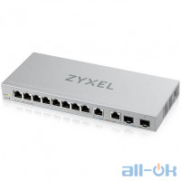 Комутатор веб-керований ZyXEL XGS1210-12 (XGS1210-12-ZZ0101F) UA UCRF