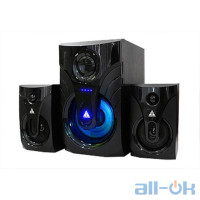 Мультимедійна акустика Golden Field LA-215G BT Black