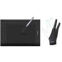 Графічний планшет Huion H610 Pro V2 + рукавичка