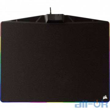 Килимок для миші Corsair MM800 RGB POLARIS Cloth Edition Black (CH-9440021-EU) 