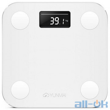 Ваги підлогові електронні Yunmai Mini Smart Scale White (M1501-WH)