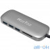 Мультипортовий адаптер HooToo Shuttle Space Gray (HT-UC001-SG) — інтернет магазин All-Ok. фото 1