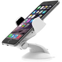 Автомобільний тримач для смартфона iOttie Easy Flex 3 Car Mount Holder Desk Stand for iPhone 6s/6 and Smartphone- White (HLCRIO108WH)