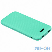 Зовнішній акумулятор (Power Bank) Momax iPower GO Slim Battery 10000 mAh Green (IP56G)