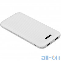 Зовнішній акумулятор (Power Bank) Momax iPower GO Slim Battery 10000 mAh White (IP56W)