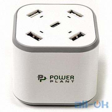 Мережевий зарядний пристрій PowerPlant Type-C ASCC40-P27W12 12-24В, 3А (SC230112)