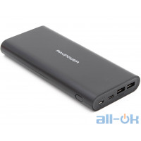 Зовнішній акумулятор (Power Bank) RAVPower 2017Q4 Upgraded Dual Input 26800mAh Black RP-PB067