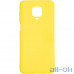 Чохол Original Silicon Case для Xiaomi Redmi Note 9s/9pro Yellow — інтернет магазин All-Ok. фото 1