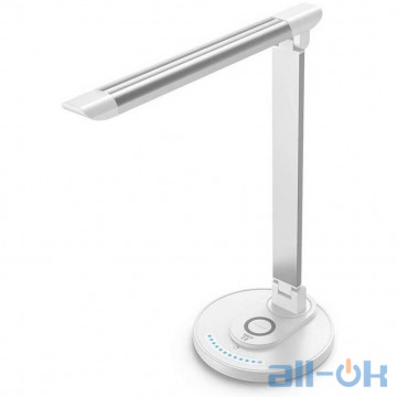 Офісна/робоча настільна лампа TaoTronics LED 12W 2700-6000K з бездротовою зарядкою (TT-DL036)