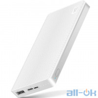 Зовнішній акумулятор (Power Bank) ZMi Power Bank 10000 mAh Type-C White (QB810W)