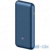 Зовнішній акумулятор (Power Bank) ZMI 10 Pro Power Bank 20000mah 65W Blue (QB823)