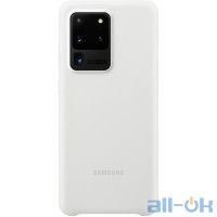 Чохол для смартфону Samsung G988 Galaxy S20 Ultra Silicone Cover White (EF-PG988TWEG)