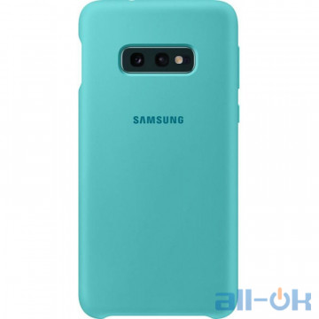 Чохол для смартфону Samsung G970 Galaxy S10e Silicone Cover Green (EF-PG970TGEG)
